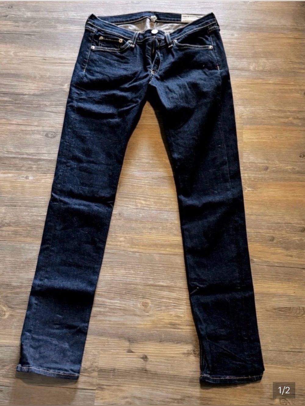 Rag & Bone Dark Wash Skinny Jeans Size 28
